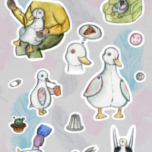 Стикерпак, Автор Бочарова Анастасия